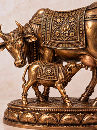 Kamdhenu Cow and Calf